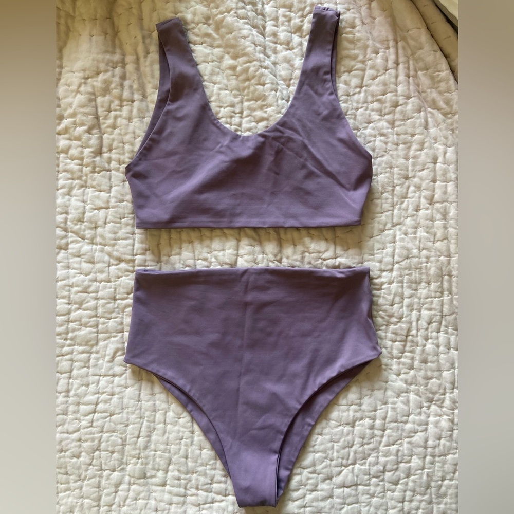 Responsibly Made Lavender Bikini Set